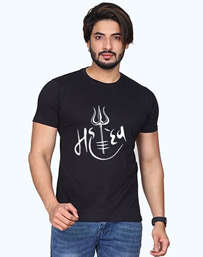 mahadev half sleeve men round neck t-shirt