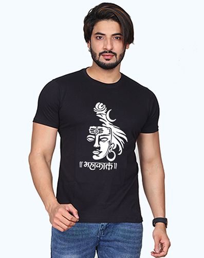 mahakal half sleeve men round neck t-shirt