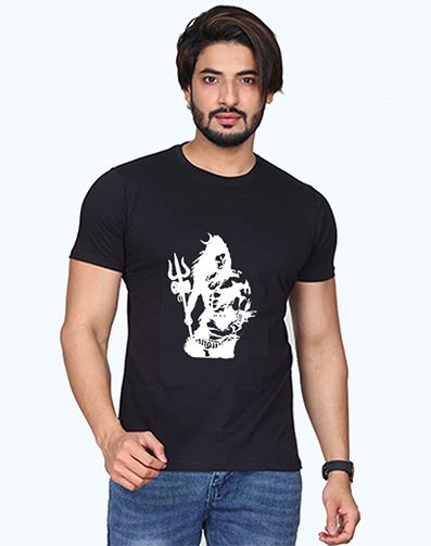 mahakal half sleeve men round neck t-shirt