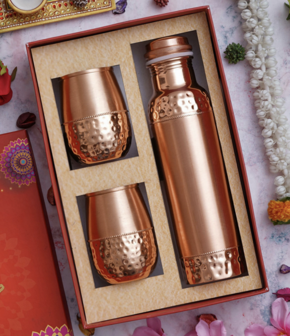 Copper Bottle Combo
