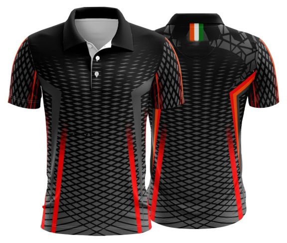 sports half sleeve men round neck t-shirt