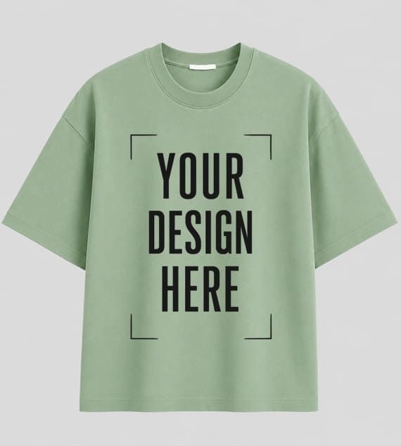 Pista Oversize  half sleeve round neck t-shirt