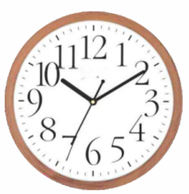 Rounded Wall Clock