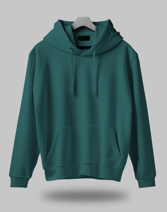 Men Olivegreen Hoodie