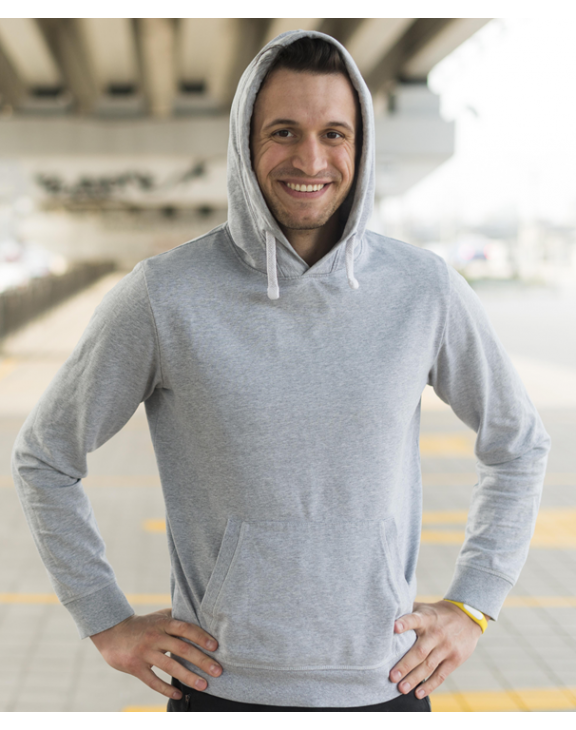 Men Grey Hoodie 