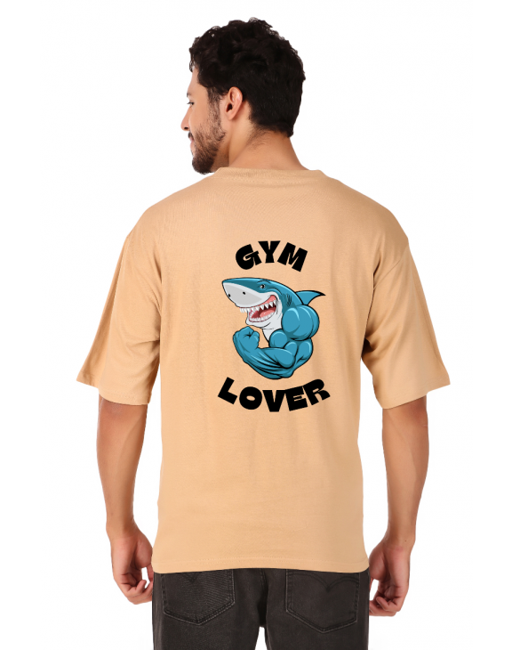 gym half sleeve men round neck t-shirt