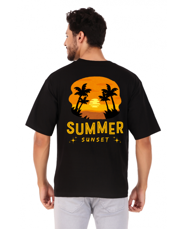 summer half sleeve men round neck t-shirt