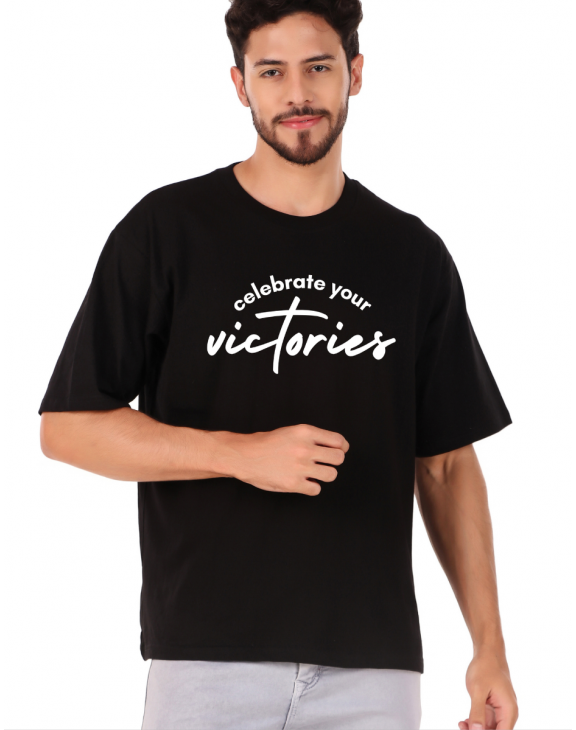 victories half sleeve men round neck t-shirt