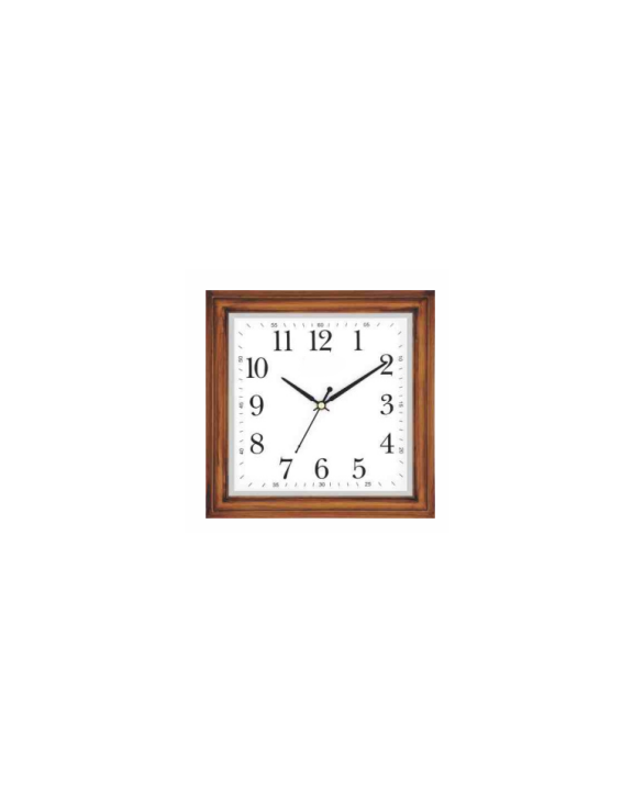 Square wall clock Model No-91
