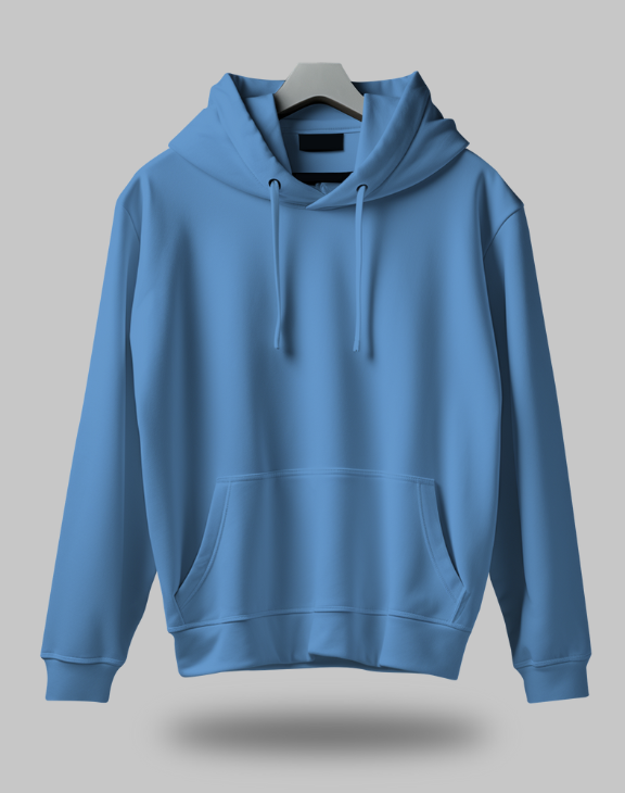 Men Blue Hoodie