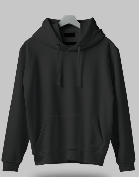 Men Black Hoodie