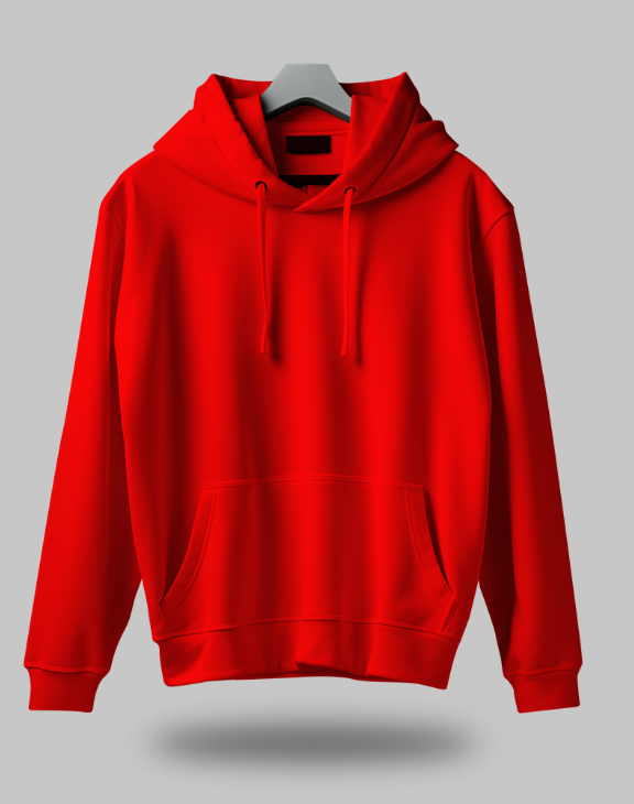 Men Red Hoodie 