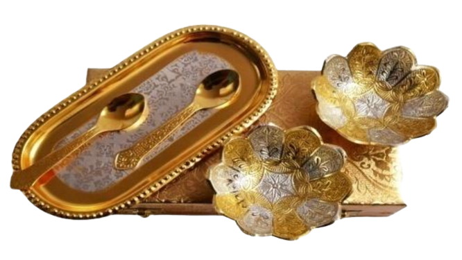 Bowl-Spoon Tray Set